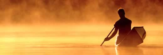 Man on Lake